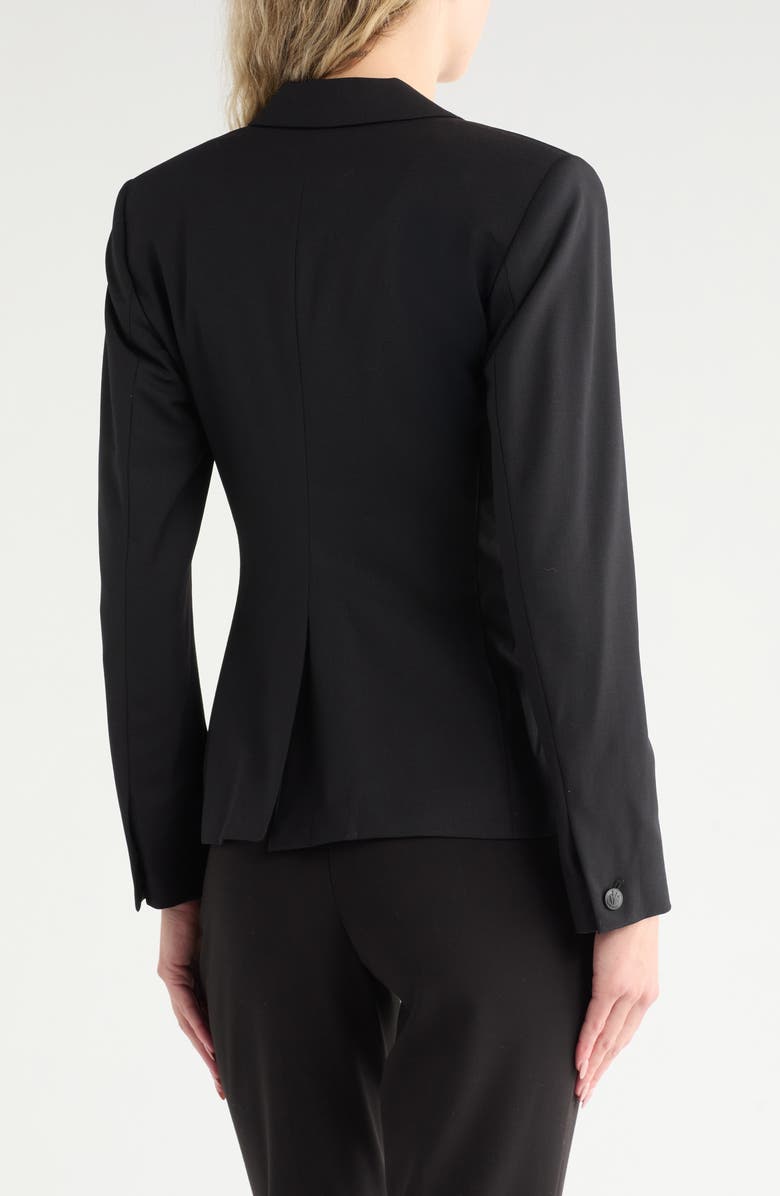 rag & bone Razor Wool Blend Blazer, Alternate, color, Black