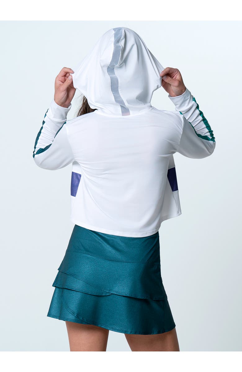 Lucky in Love Cindy Colorblock Hoodie, Alternate, color,