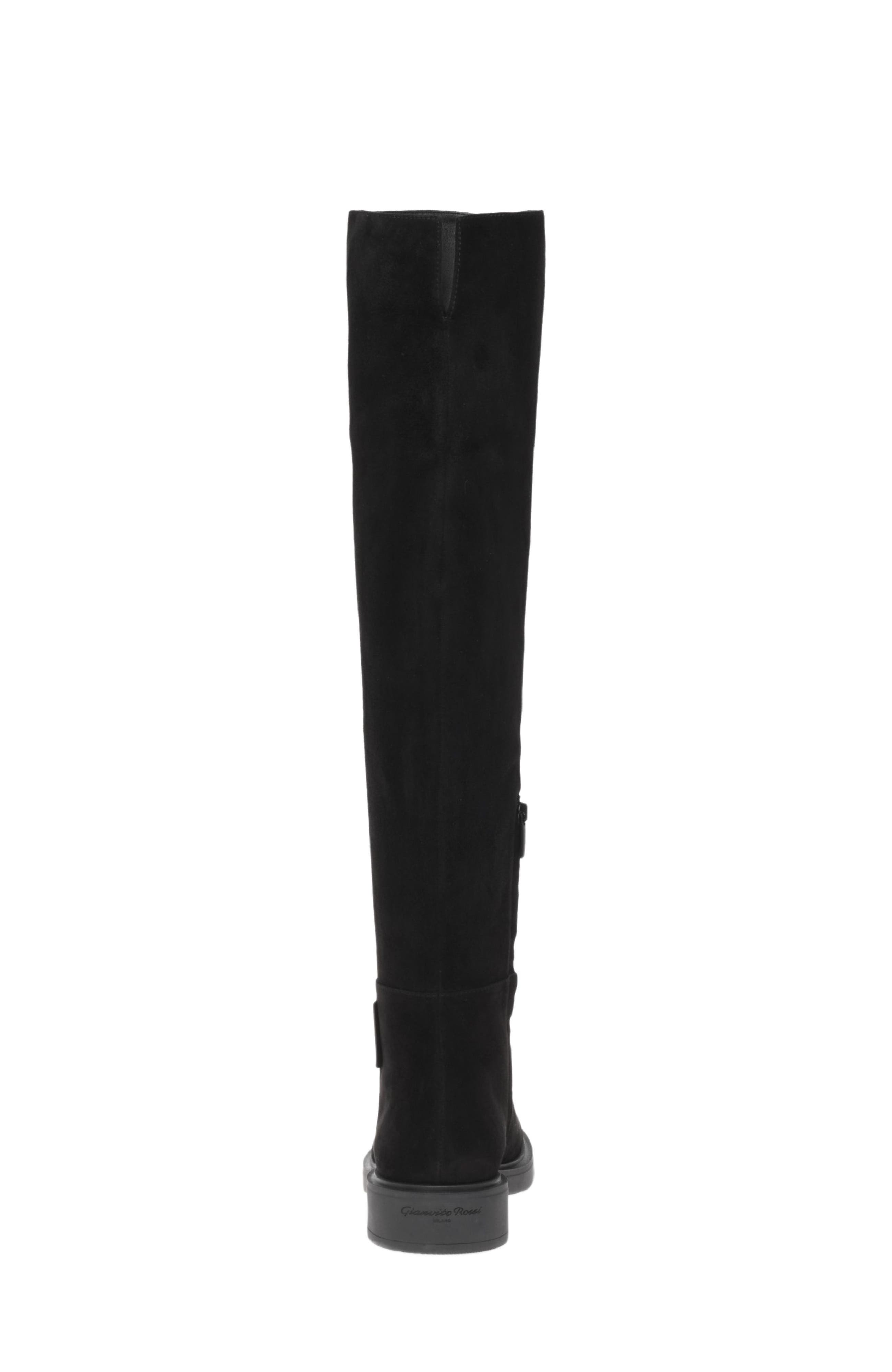 Gianvito Rossi Lexington Boots, Alternate, color, Black