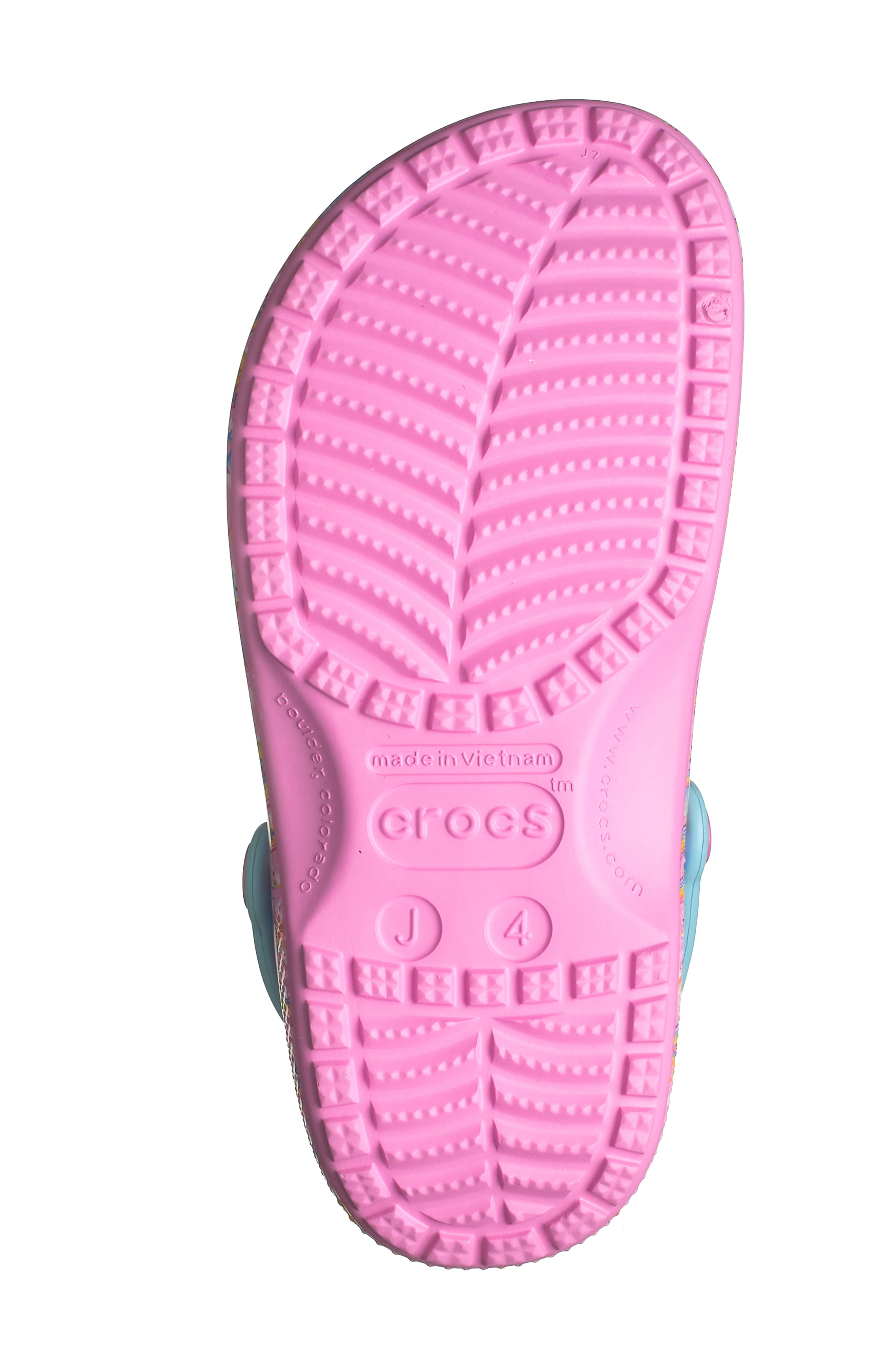 CROCS Kids' X Lisa Frank Rainbow Unicorn Clog, Alternate, color, 