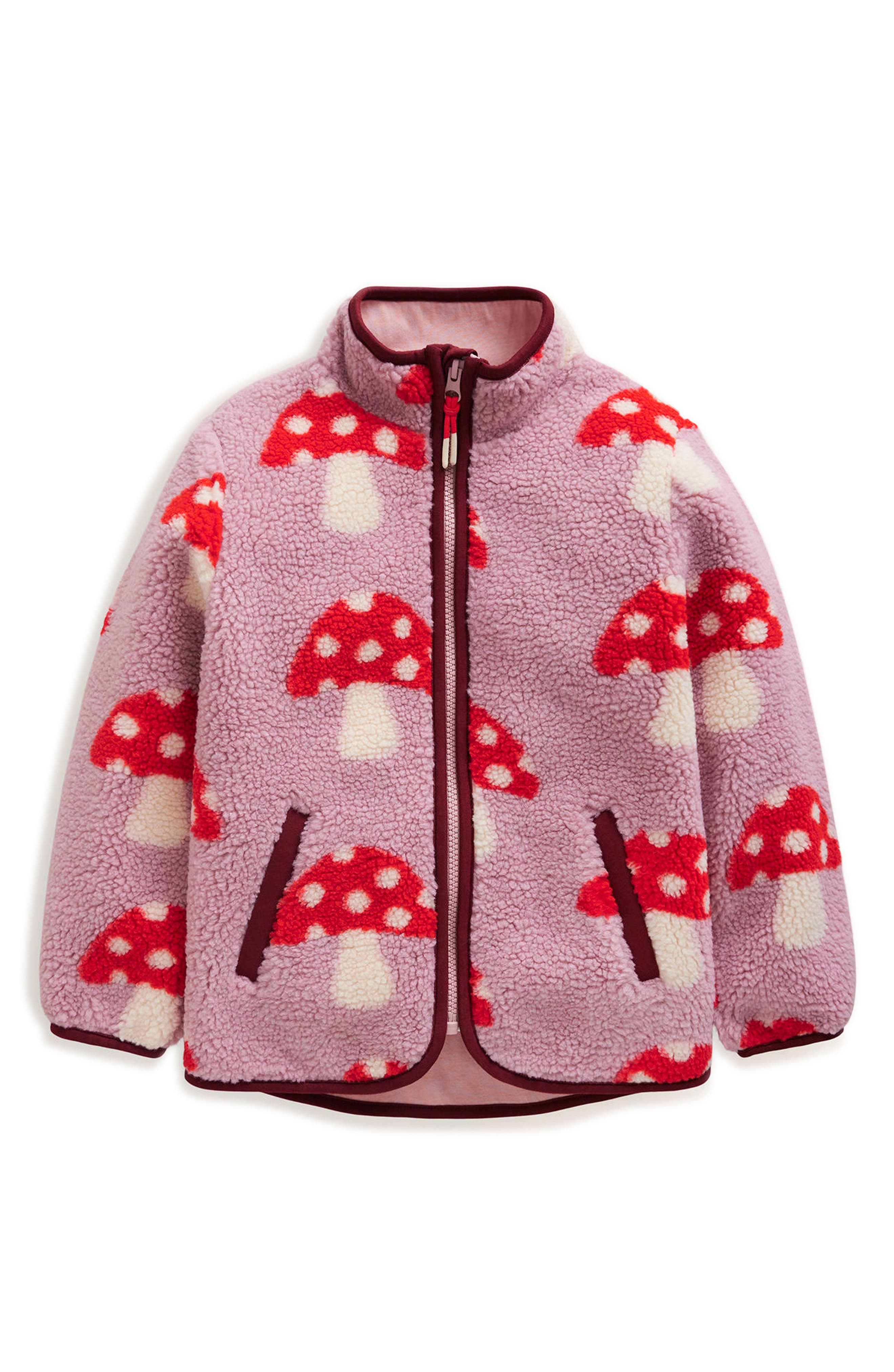 Mini Boden Kids' Fleece Zip Jacket | Nordstrom
