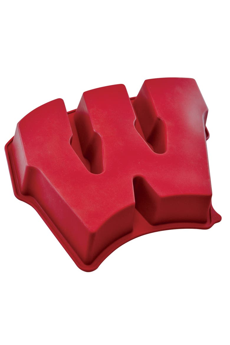 Wisconsin Badgers Cake Pan, Alternate, color, Multicolor