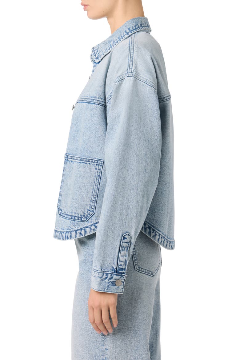 Oversize Denim Jacket, Alternate, color, KATIMA