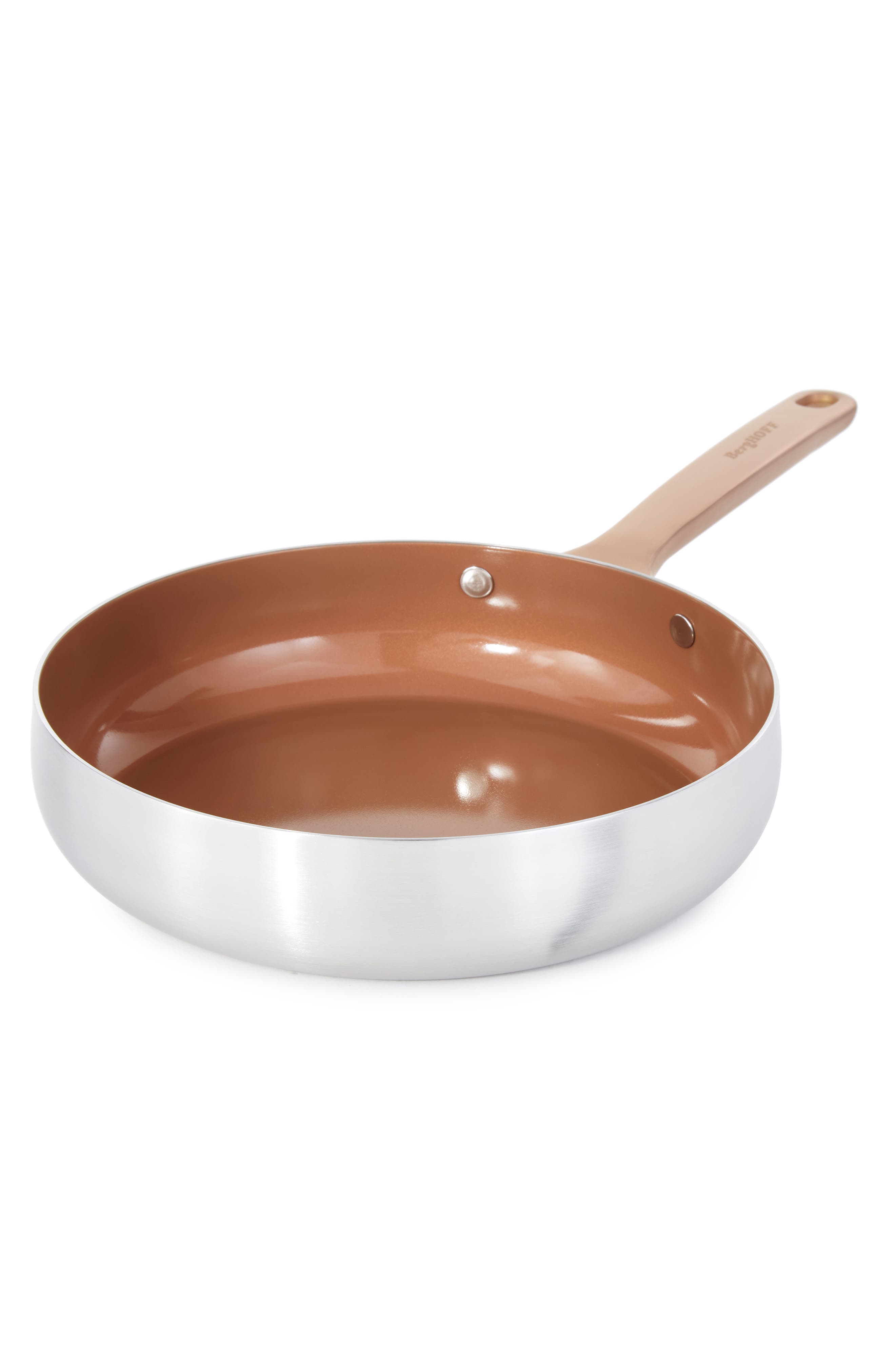 Belly Tri-Ply Stainless Steel Skillet
