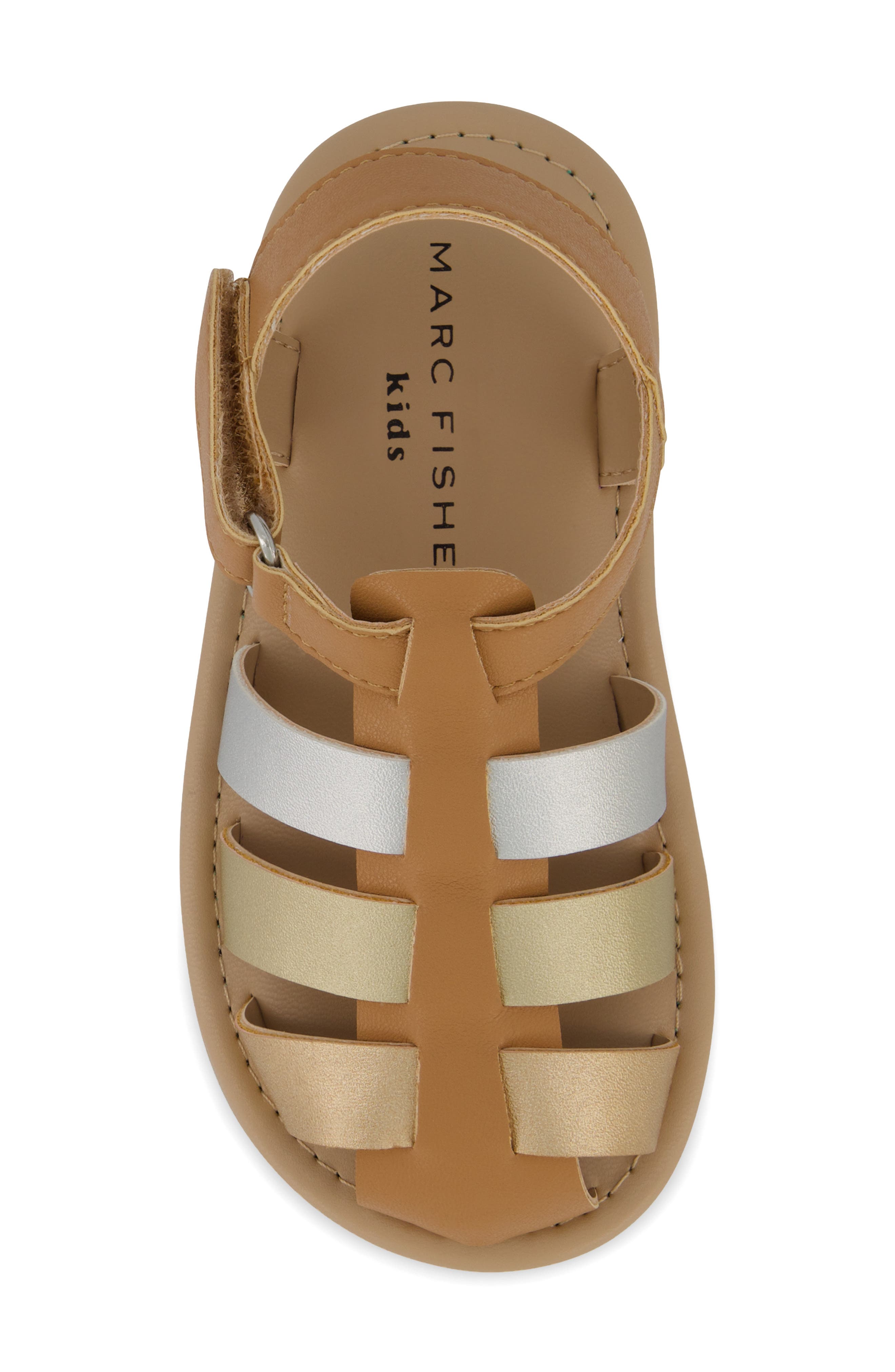 Marc Fisher Kids' Apple Aqua Fisherman Slingback Sandal, Alternate, color, 