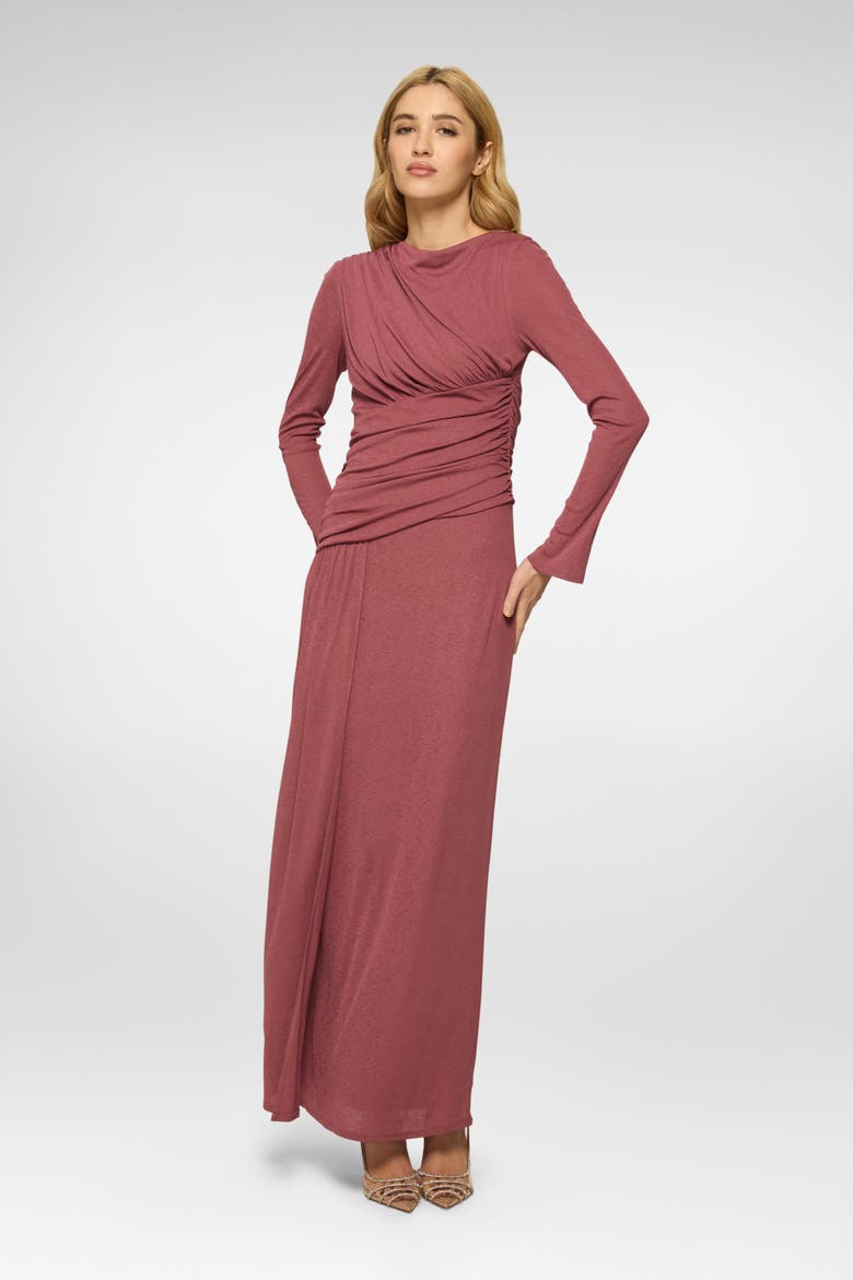 Fia Dress, Alternate, color, Mulberry