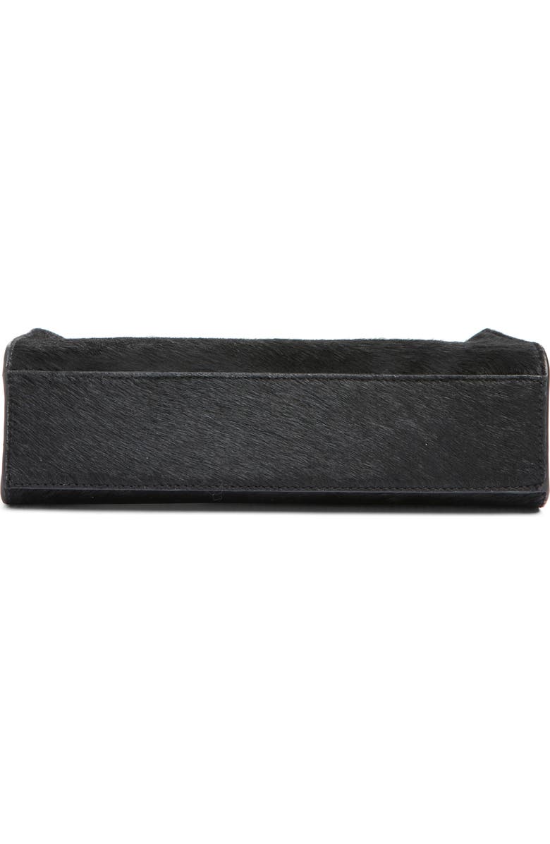 Lié Studio The Lou Top Handle Bag, Alternate, color, Black Calf Hair