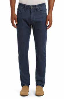 34 Heritage Courage Stretch Cotton Blend Straight Leg Jeans