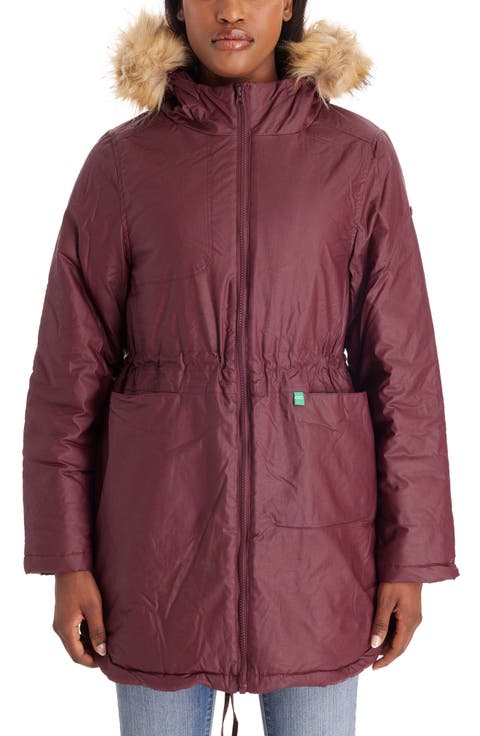 Sofia - Waxed Shell 3 in 1 Maternity Parka