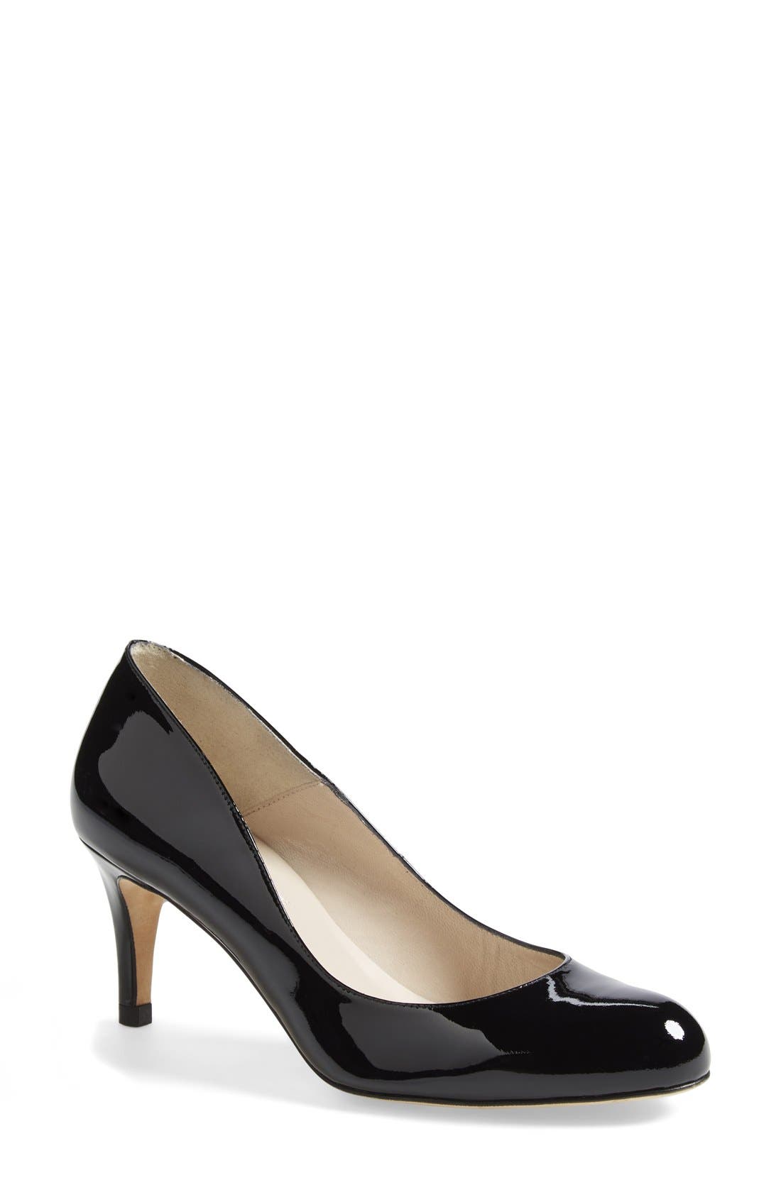 L.K. Bennett 'Samira' Pump, Main, color, BLACK PATENT