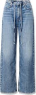 rag & bone Featherweight Phoebe Drawstring Wide Leg Jeans