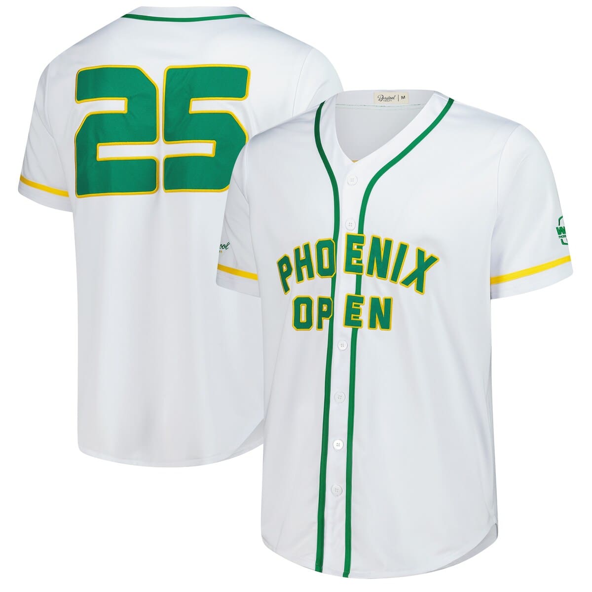 Mensbarstool Golf White Wm Phoenix Open Baseball Jersey