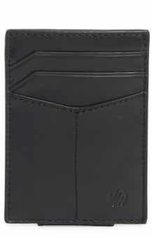 Johnston & Murphy Hunter Glazed Leather Money Clip Wallet