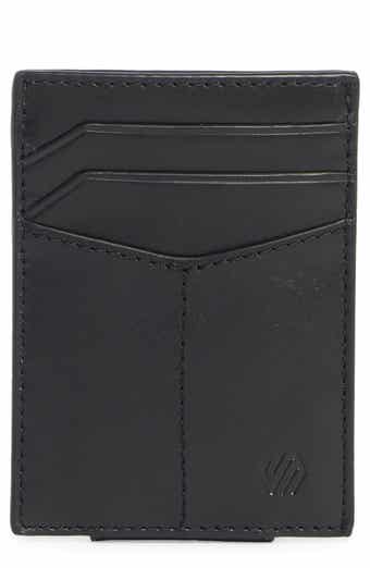 Johnston & Murphy Hunter Glazed Leather Money Clip Wallet