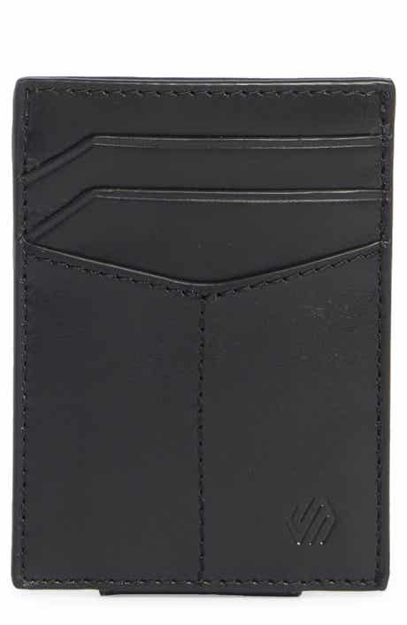 Johnston & Murphy Hunter Glazed Leather Money Clip Wallet