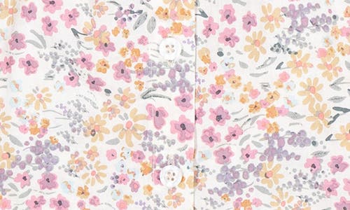 Joe's Kids' Floral Print Flutter Sleeve Dress In Multi
