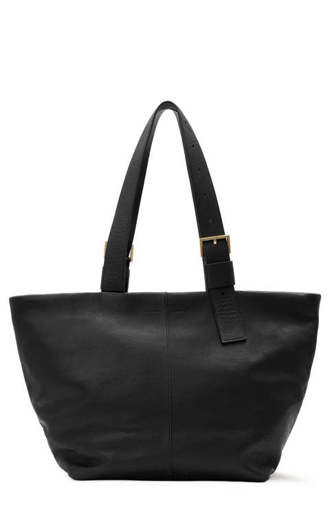 Alba Leather Zip Tote