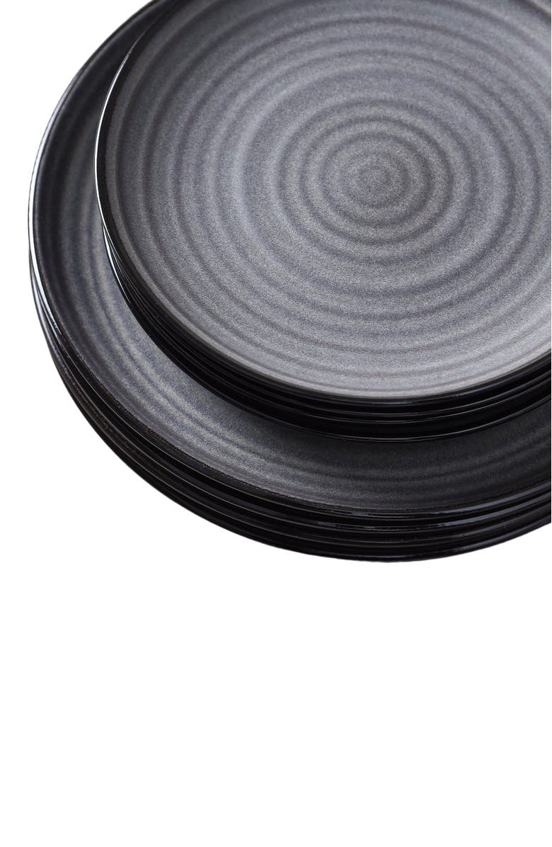 Stone Lain Dua Stoneware 4-Piece Dinner Plate Set, Alternate, color, 