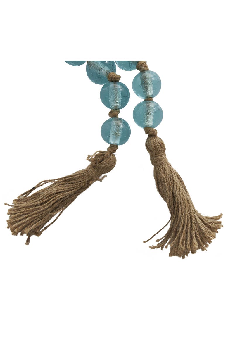 Bohemian Glass Beaded Tassel Garland, Alternate, color, LIGHT BLUE