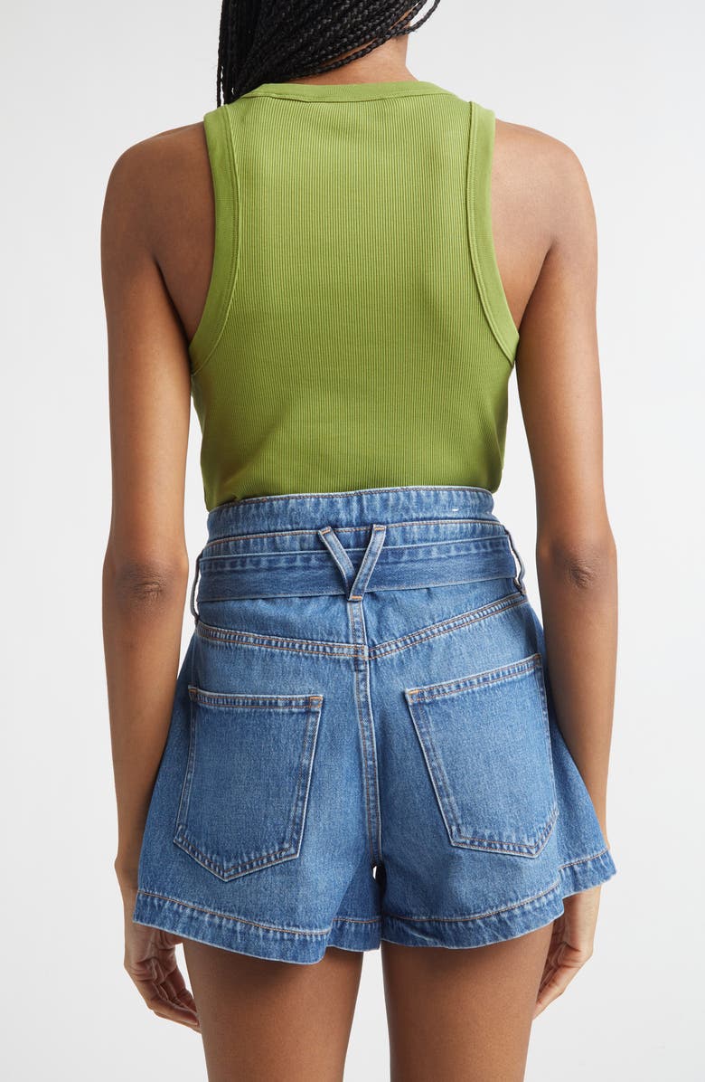 Veronica Beard Jordyn Crop Tank, Alternate, color, Cactus