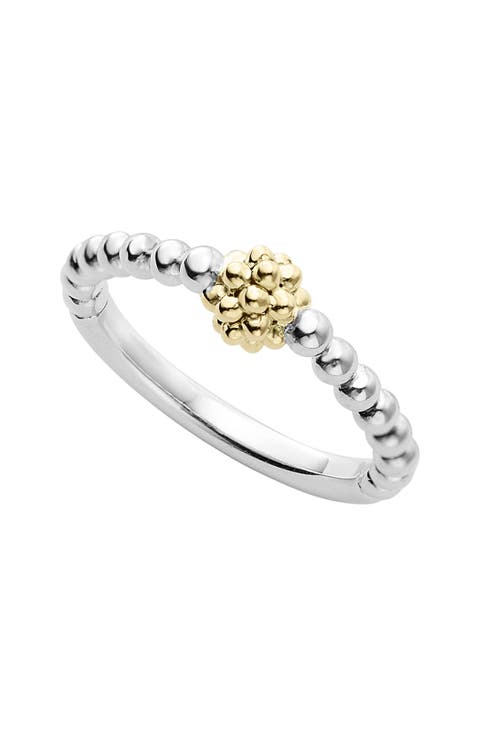 Caviar Icon Stacking Ring