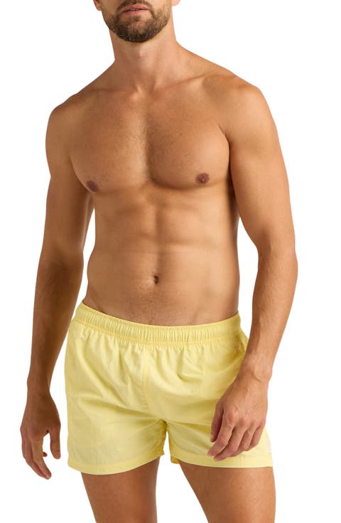 Sebastian Solid 4-Inch Nylon Swim Trunks