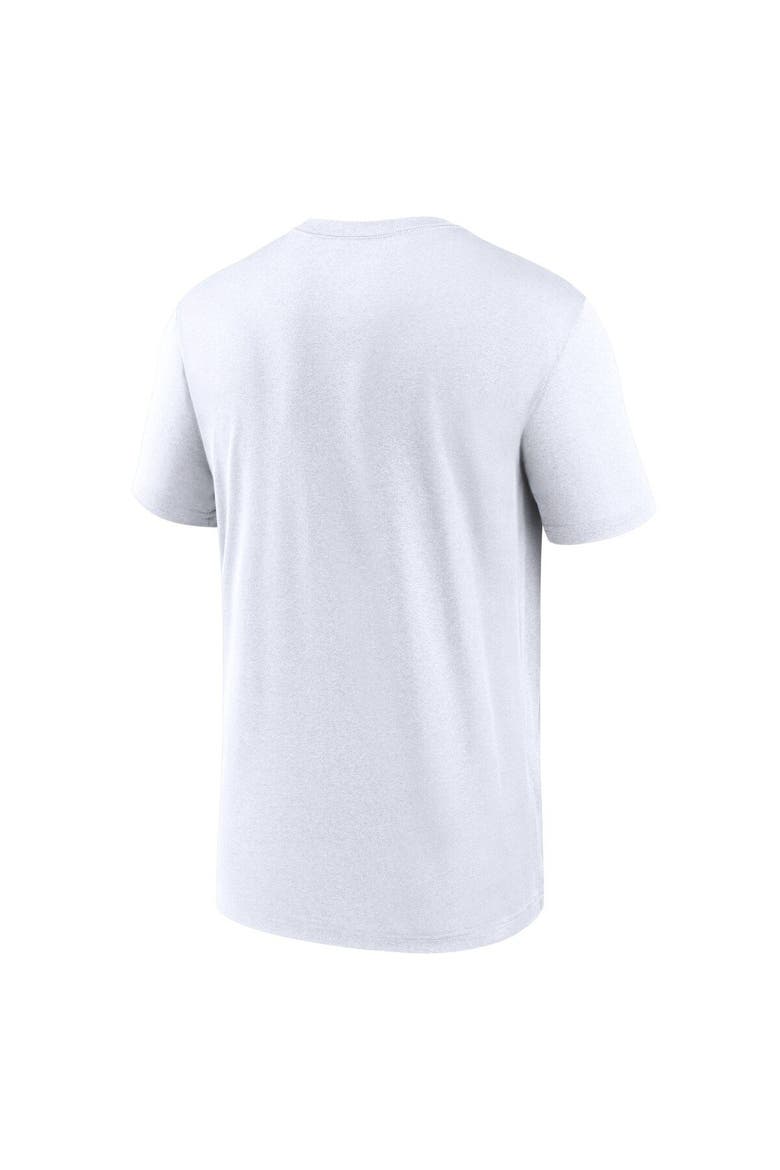 Men's Nike White Cleveland Browns Icon Legend Performance T-Shirt, Alternate, color, White