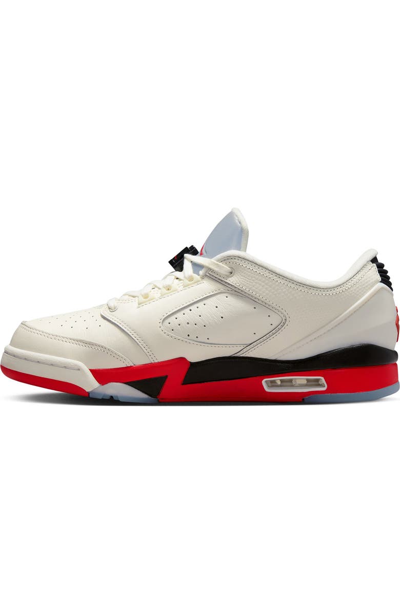 Jordan Sixty Plus Low Basketball Sneaker, Alternate, color, 100 Sail/Fire R