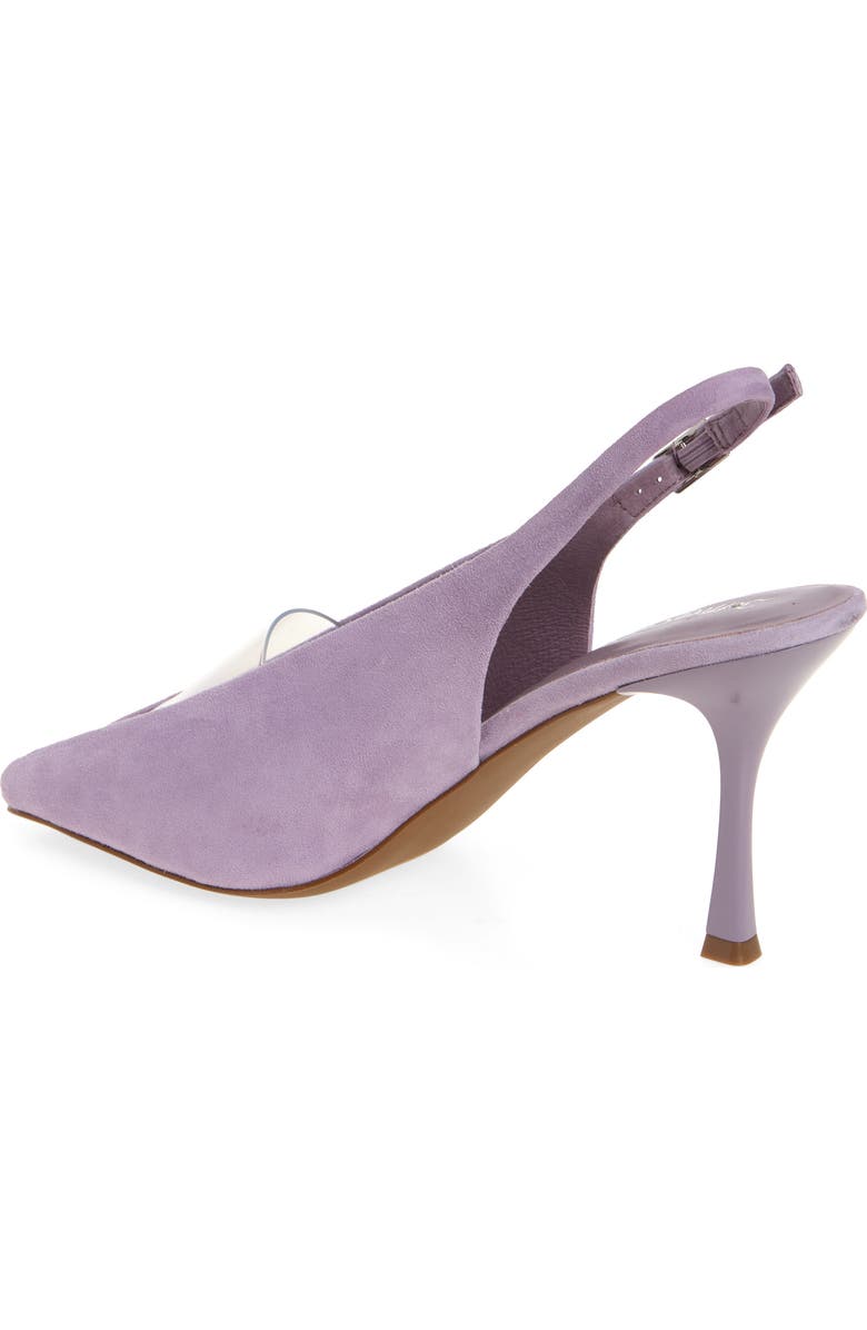 Jeffrey Campbell Patrizia Slingback Pump, Alternate, color, Lilac Suede