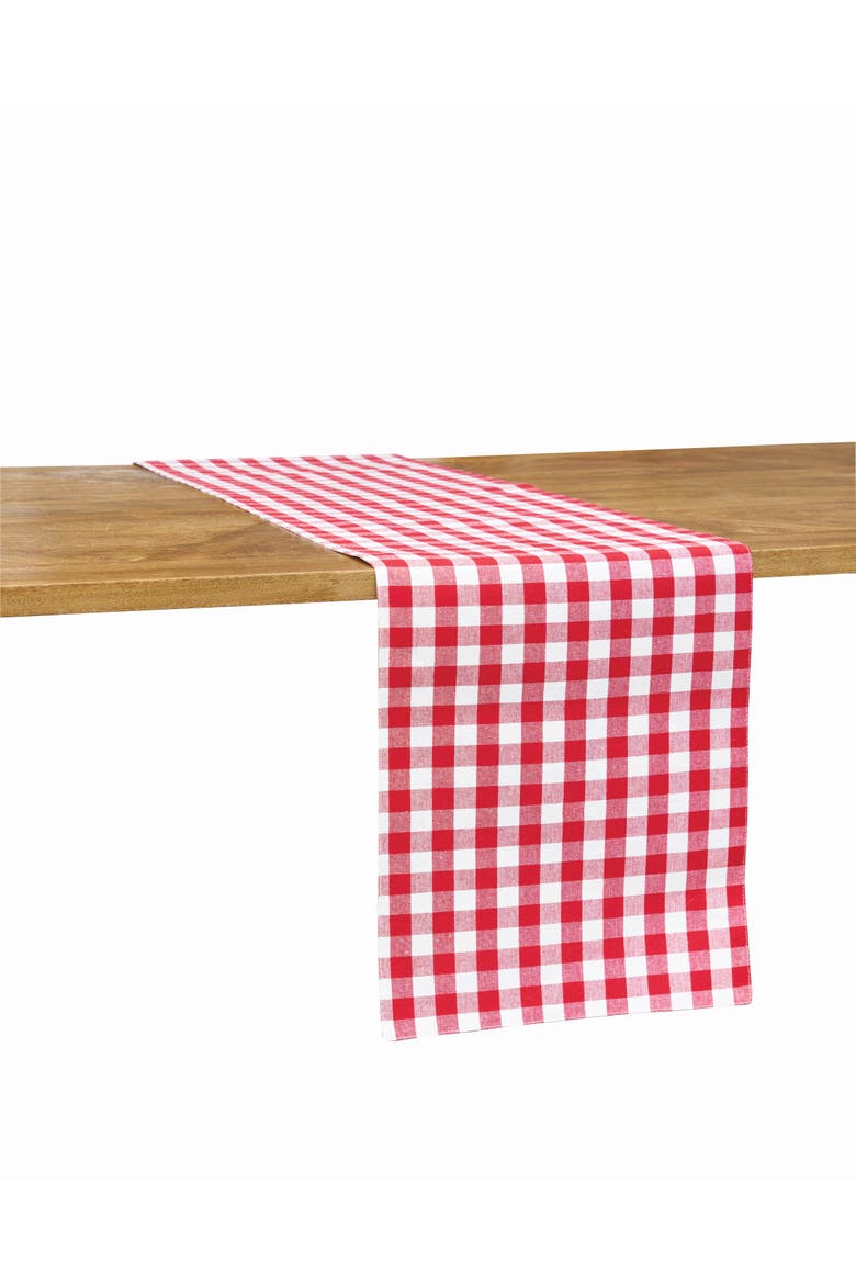 Ashford Red Table Runner 13" x 72", Alternate, color, Red