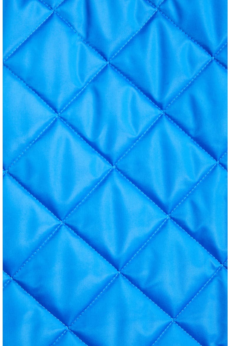 Oversize Quilted Nylon Jacket, Alternate, color, SAPPHIRE BLUE