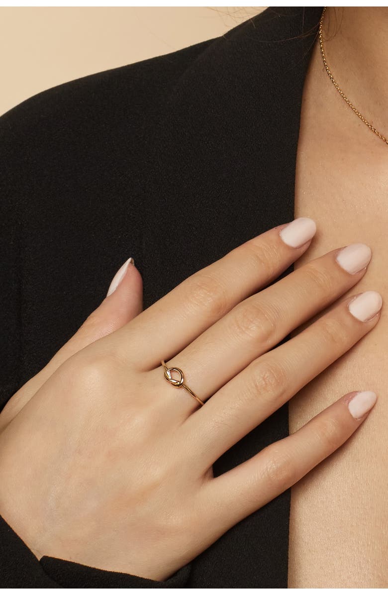 Oradina 14K Yellow Gold Verona Ring, Alternate, color, Yellow Gold