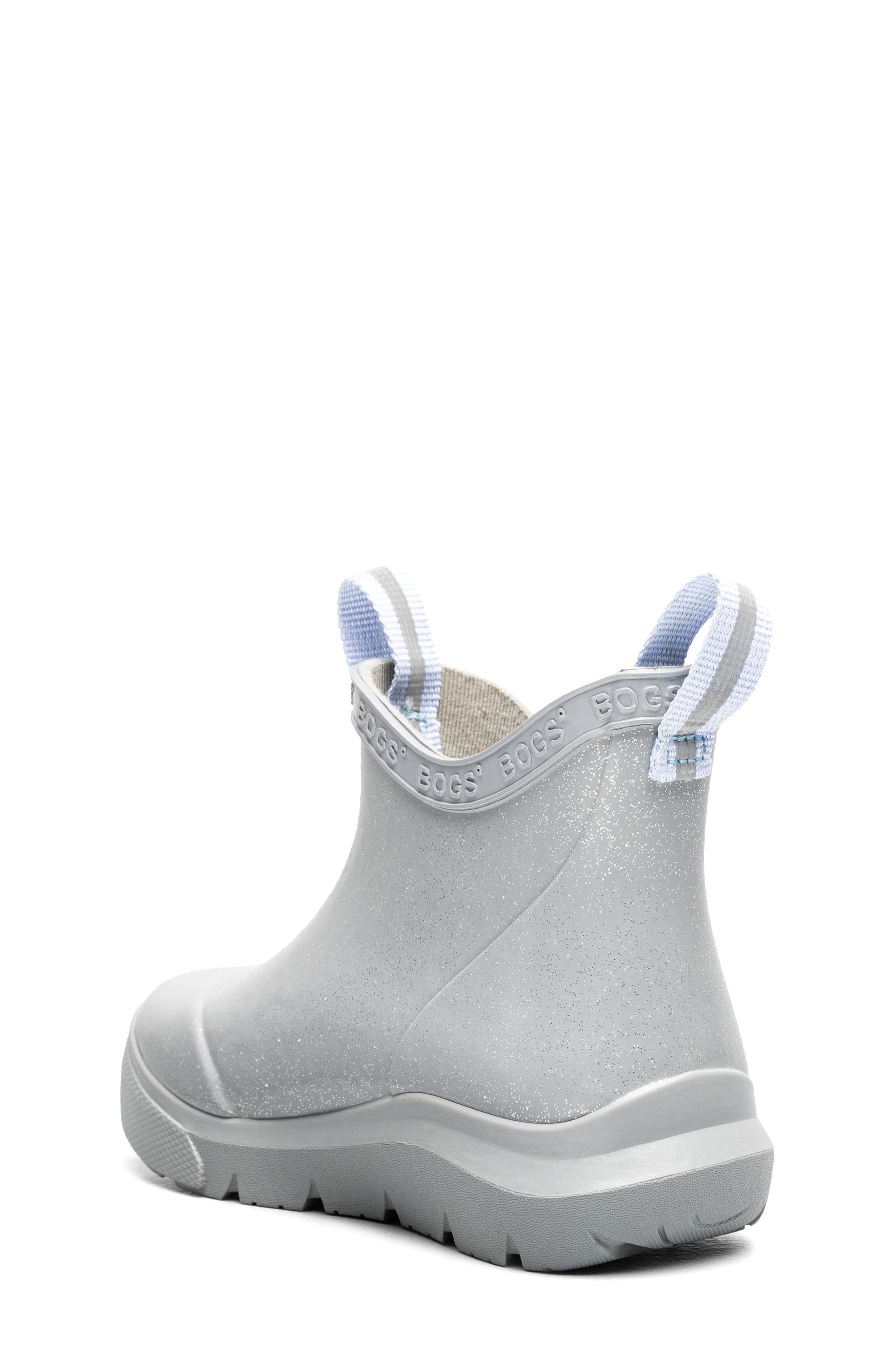 Kids' Skyline Rain Boot, Alternate, color, SILVER