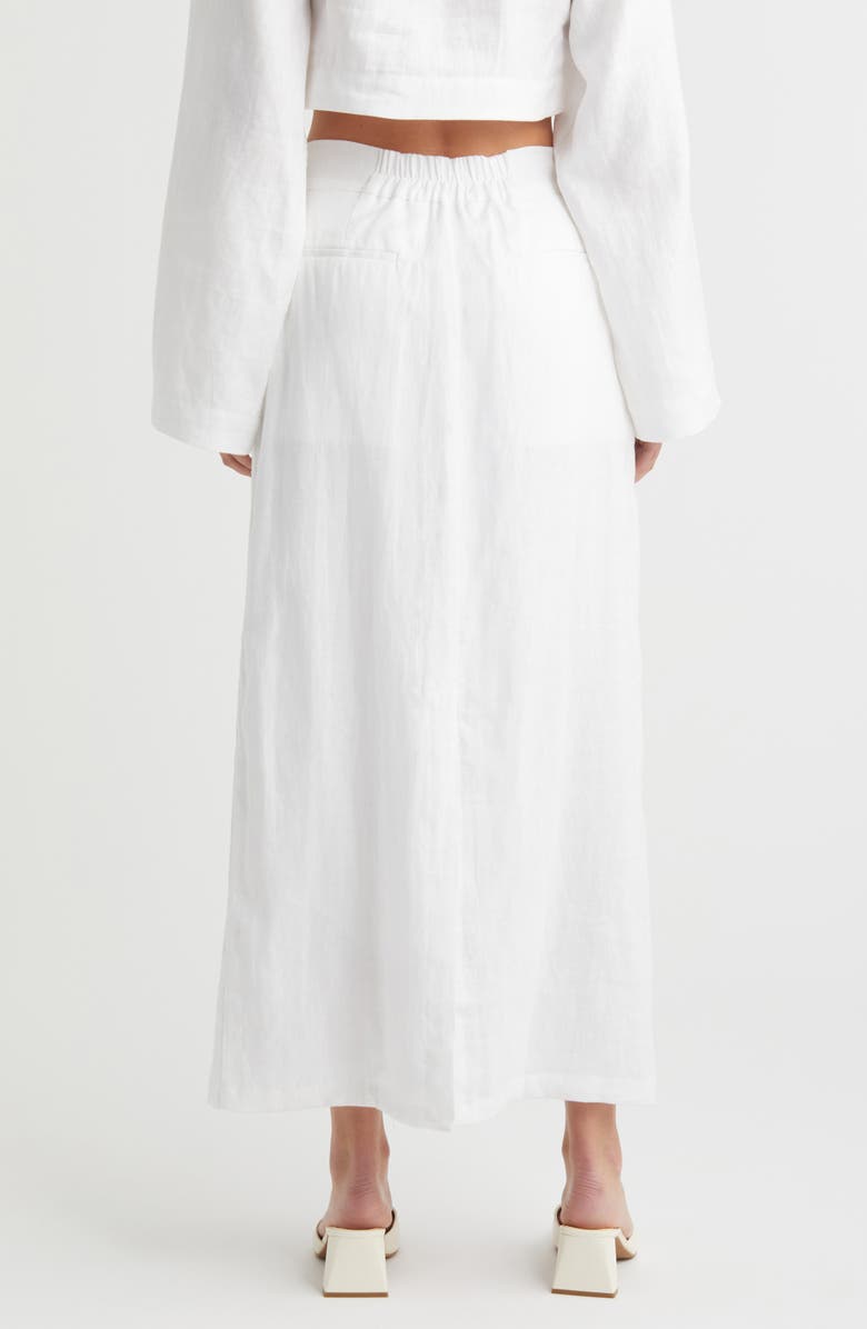 Faithfull the Brand Nelli Linen Maxi Skirt, Alternate, color,
