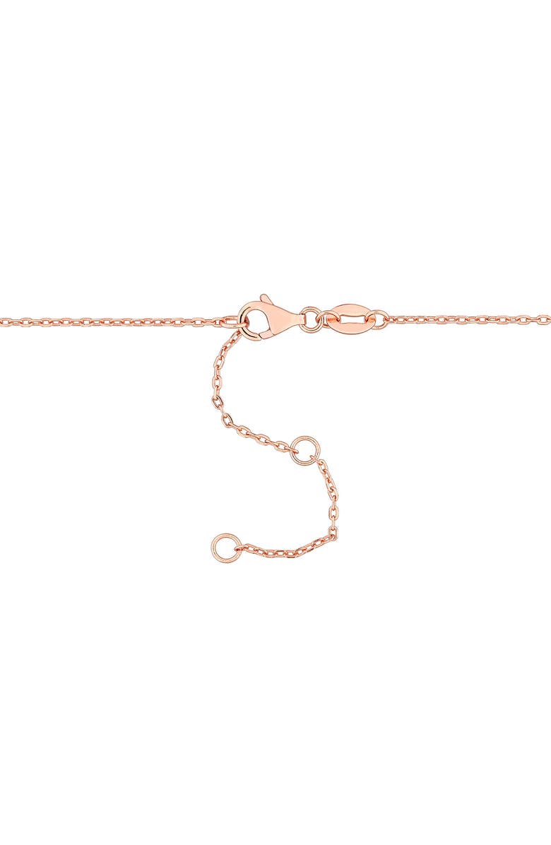 DELMAR Pink Tourmaline Beaded Necklace & Bracelet Set, Alternate, color, Pink