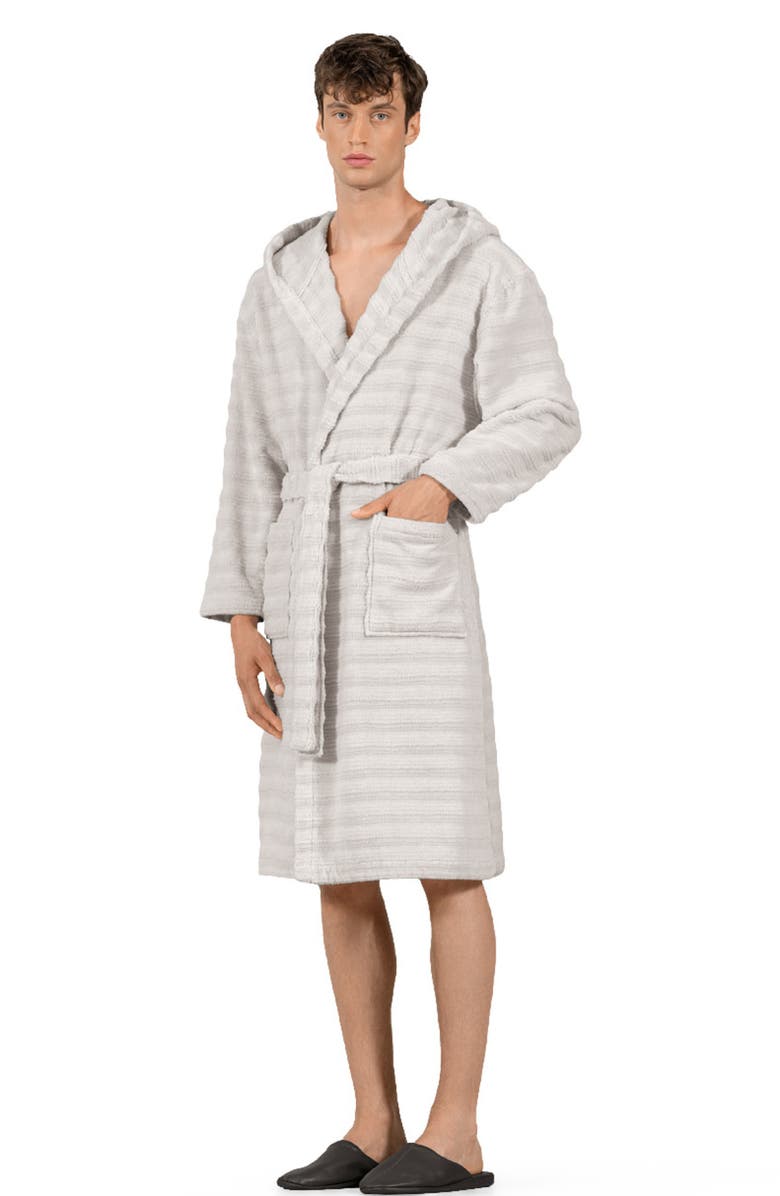 Togas Galio Unisex Bathrobe, Alternate, color, Grey
