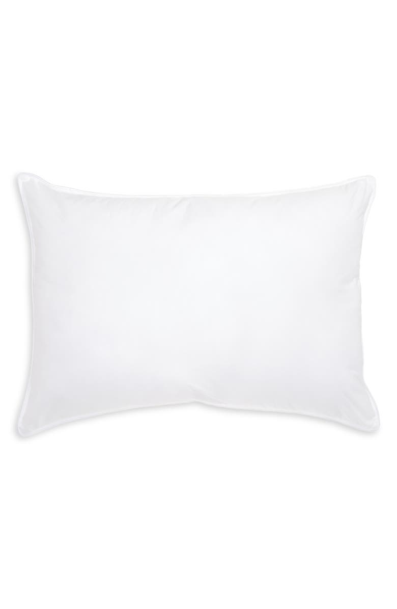 Nordstrom Medium Density PrimaLoft<sup>®</sup> Down Alternative Pillow, Main, color, White