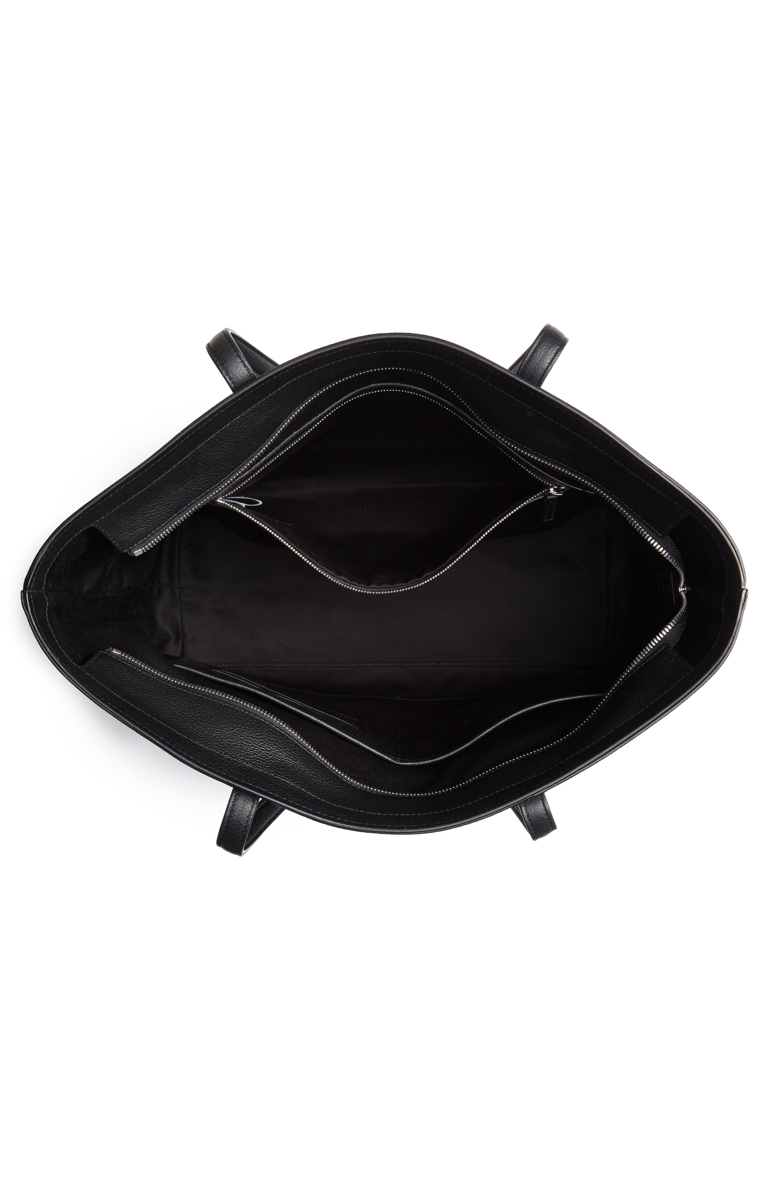 MCM Wilder Visetos Leather Shopper, Alternate, color, 