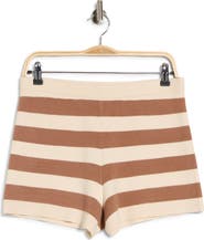 French Connection Stripe Knit Shorts
