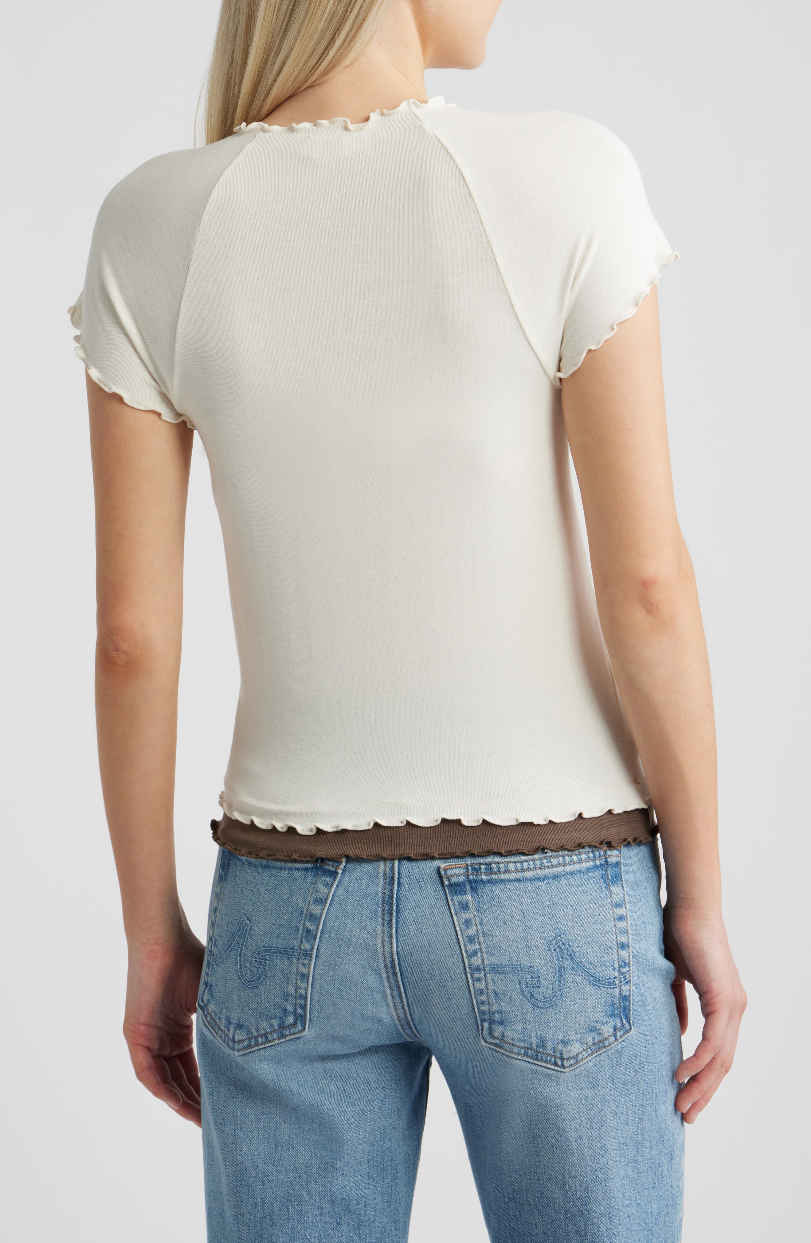 Lettuce Edge Layered Top - image 4