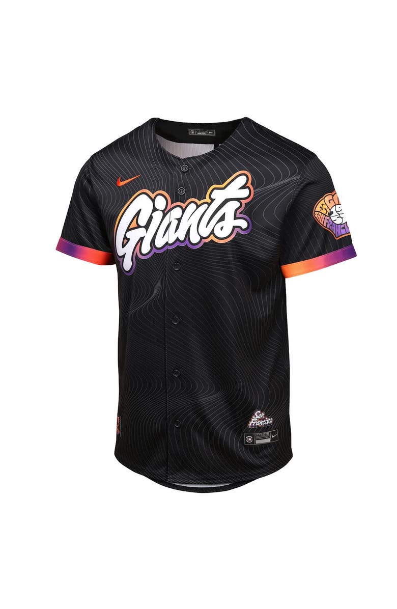 Nike Youth Outerstuff  Anthracite San Francisco Giants 2025 City Connect Limited Jersey, Alternate, color, 