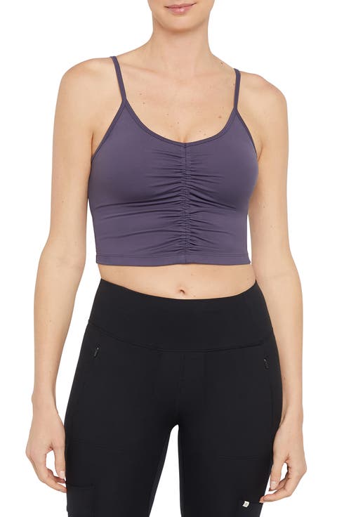 Paige Longline Ruched Bralette