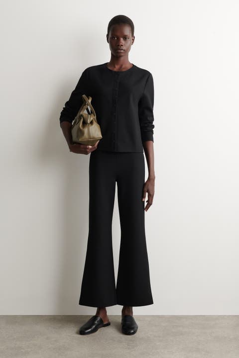 Jersey Flared Pants