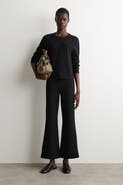 COS Jersey Flared Pants