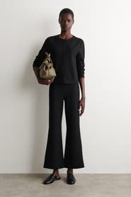 COS Jersey Flared Pants