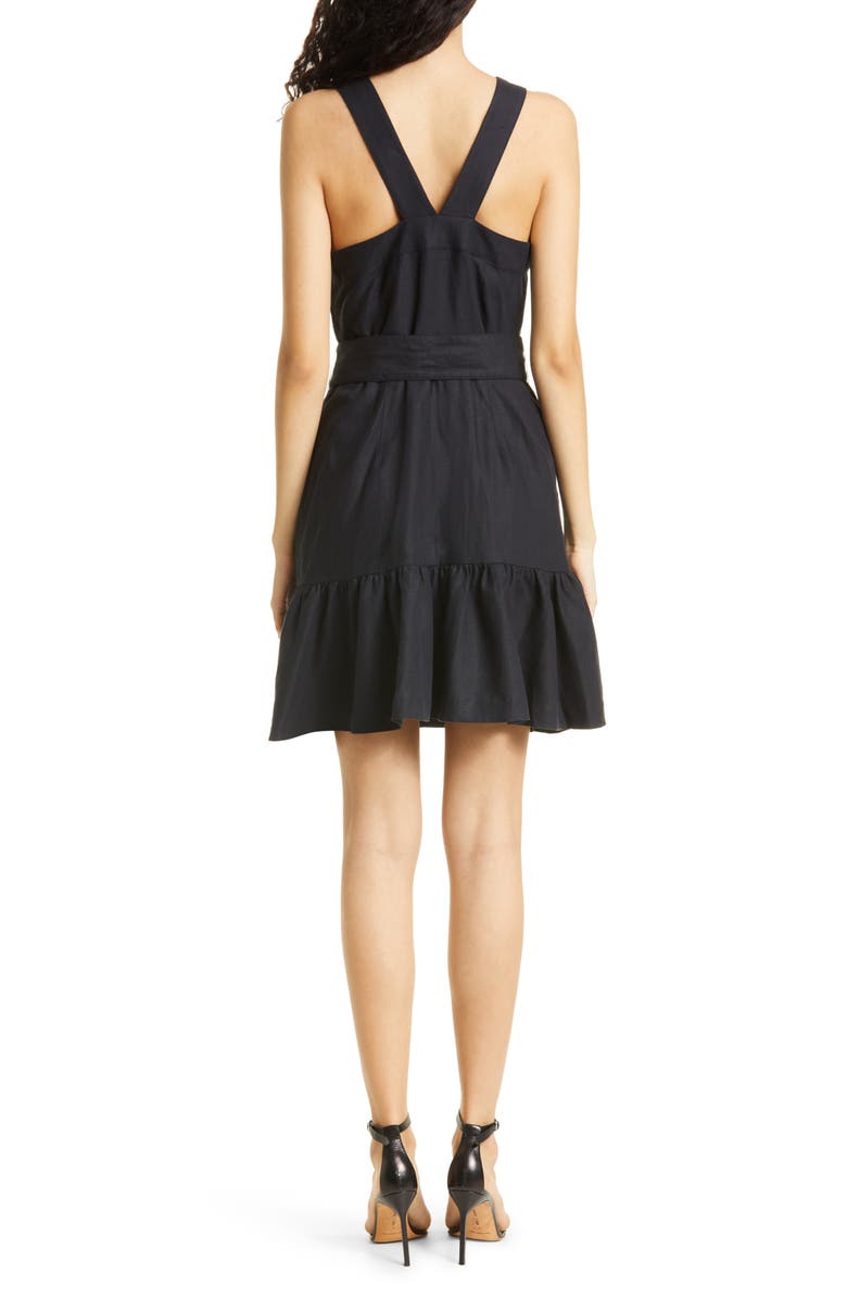 Ted Baker London Yazmino Linen Blend Tiered Ruffle Dress, Alternate, color,