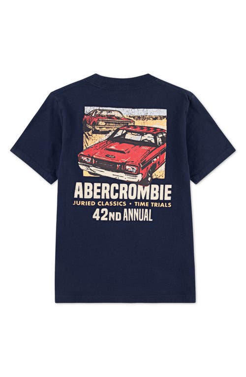 Abercrombie Boys Car Show T-shirt In Blue