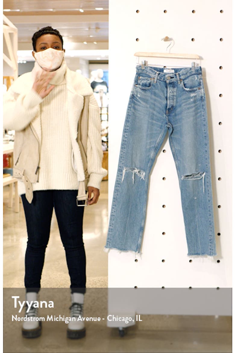 Viola Ripped Straight Leg Jeans video