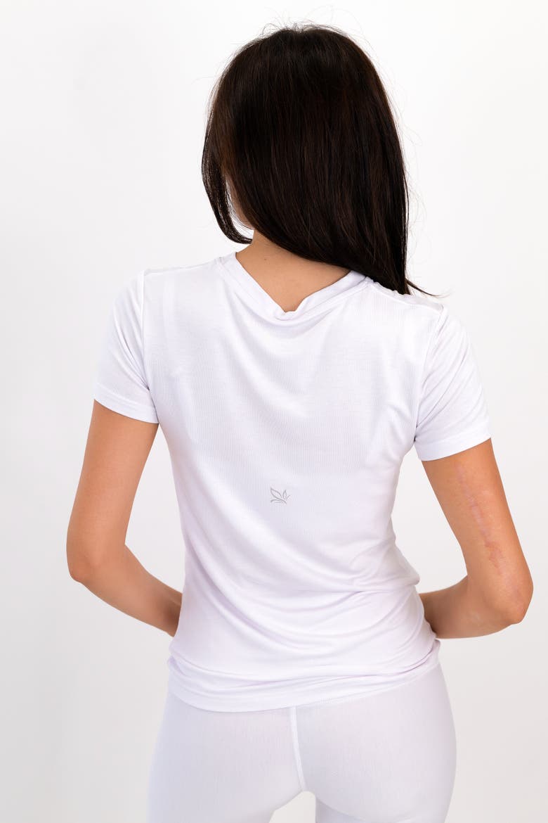 The Everyday Tee, Alternate, color, white