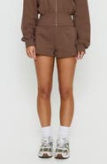 Princess Polly Daybreak Rib Waist Shorts